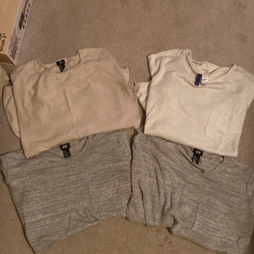 Men’s Raw Edge H&M Sweater Bundle